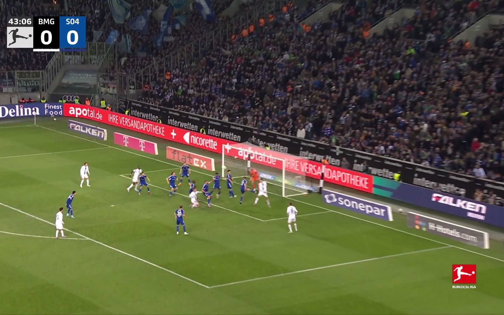 沙尔克面对门兴格拉德巴赫的主场之战的简单介绍